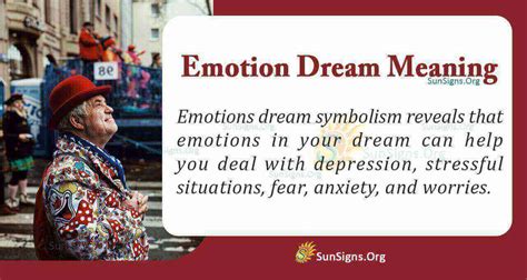 The Significance of Emotions in Decoding the Symbolism within Dream Visions