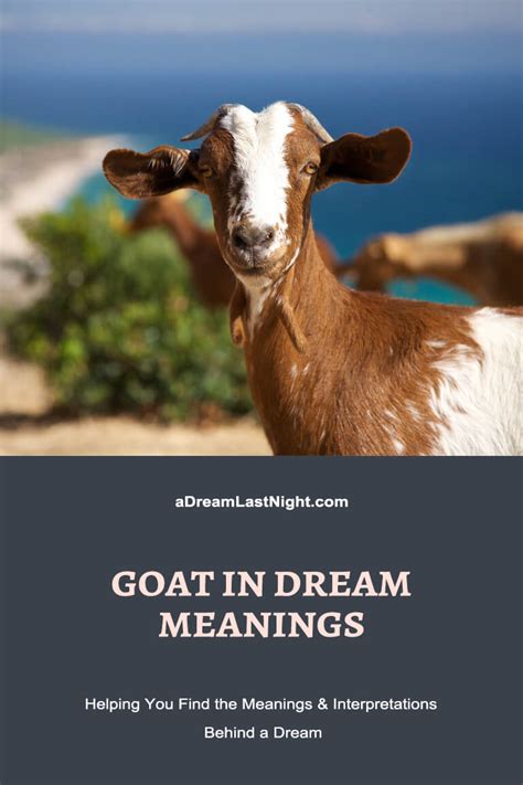 The Significance of Goats in Dreams