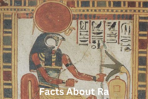 The Solar Deity in Ancient Egyptian Beliefs: Ra and the Voyage towards the Afterlife