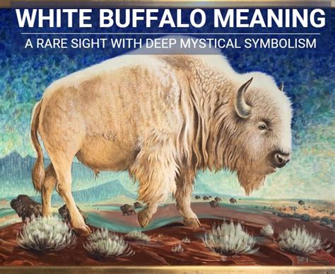 The Spiritual Significance of the Buffalo in Native American Dream Beliefs