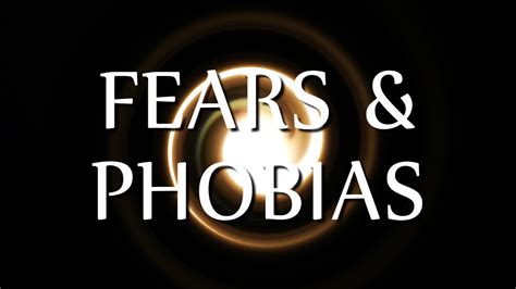 The Subliminal Expressions of Phobia and Distress