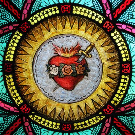 The Symbolic Elements of the Sacred Heart