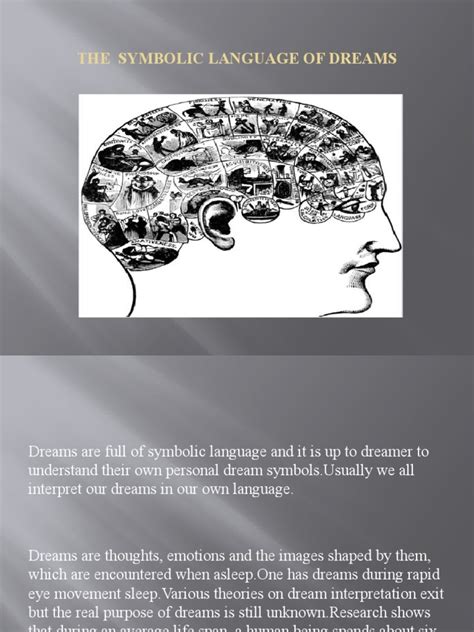 The Symbolic Language of Dreams