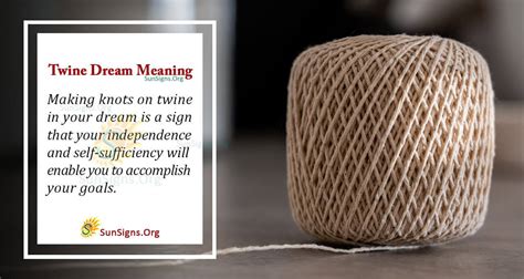 The Symbolic Meaning of Tangled Twine in One's Subconscious