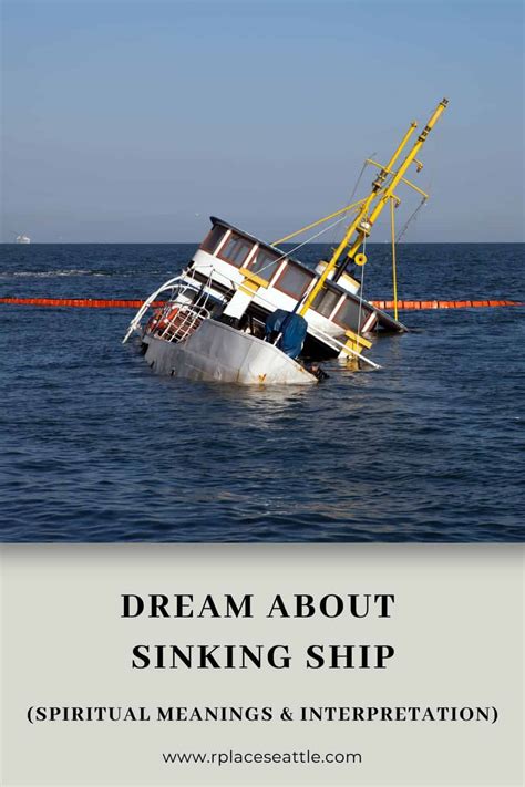 The Symbolic Meaning of a Sinking Boat in Dreams