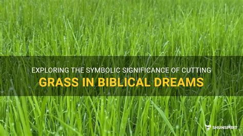 The Symbolic Significance of Grass in Dreams