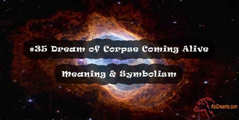 The Symbolism of Dreaming about Corpses