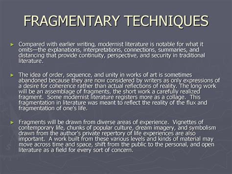 The Symbolism of Fragments: Delving into Interpretations