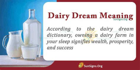 The Symbolism of Submersion in Dairy Dreams