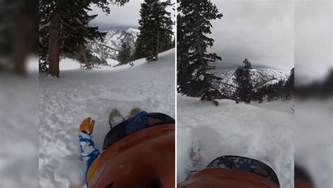 The Terrifying Avalanche Experience: Trapped in a Frozen Nightmare