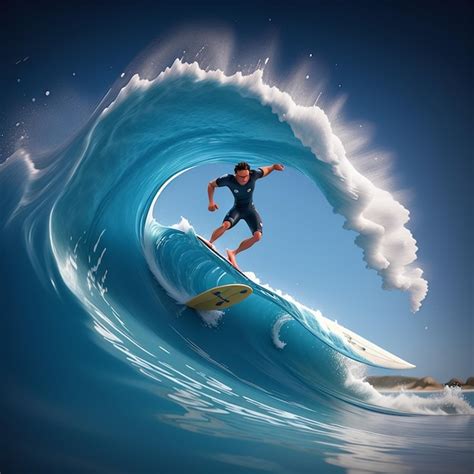 The Thrill of Riding Giant Waves: Exploring the Exhilarating World of Surfing