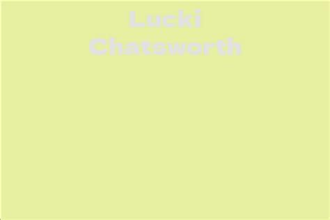 The Timeless Elegance of Lucki Chatsworth