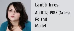 The Years and Stature of Lantti Irres