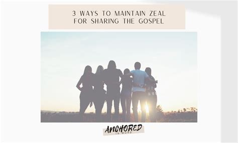 The Zeal to Share God's Message