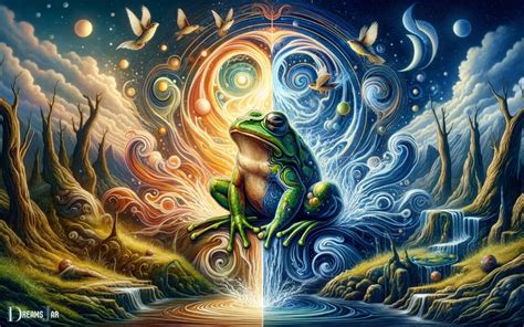 The connection between frogs and transformation in dreams