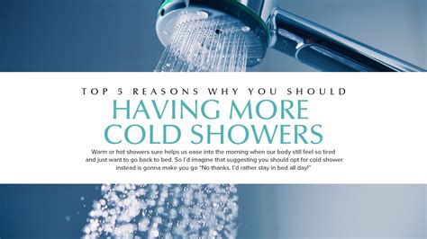 Tips and Techniques for Properly Enjoying the Refreshing Benefits of Cold Showers