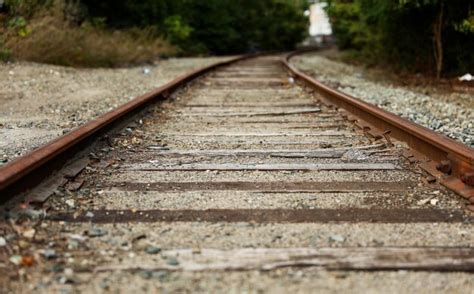 Train Tracks as a Metaphor for Life's Path and Direction