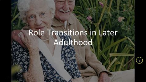 Transition into Mature Roles