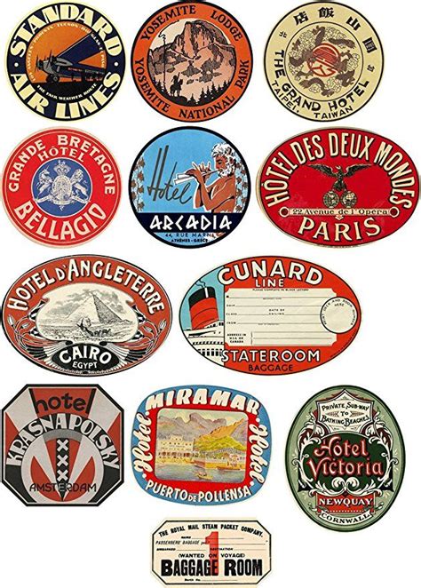 Uncovering the Stories Behind Vintage Travel Stickers