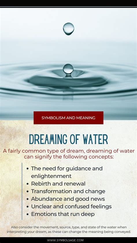 Understanding the Significance of Water Expulsion in Dreams
