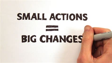 Unleashing the Profound Impact of Tiny Actions