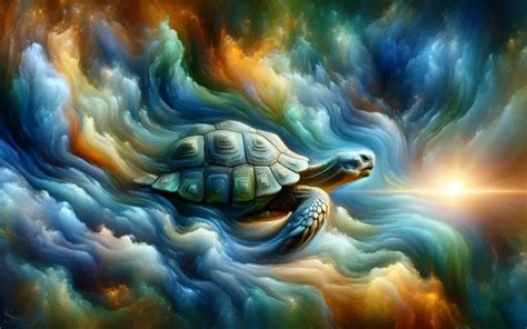 Unlocking the hidden symbolism behind envisioning a tortoise within the confines of one's abode