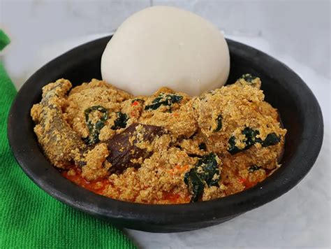 Unveiling Tempting Recipes: Pounded Yam and Egusi Soup Delicacies