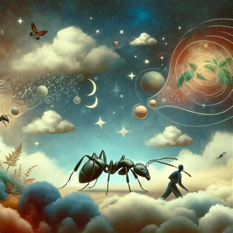 Unveiling the Depths: Exploring the Symbolism Hidden within Ants' Encounters in Dreams