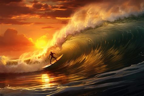 Unveiling the Interpretations of Dreaming about Riding a Gigantic Sea Wave