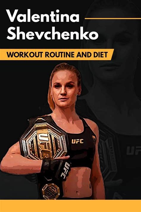 Valentina Shevchenko's Diet and Fitness Routine