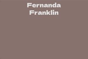 What is Fernanda Franklin's Net Worth?