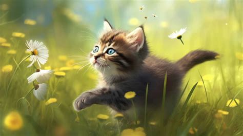 Whimsical Reveries of Playful Kittens