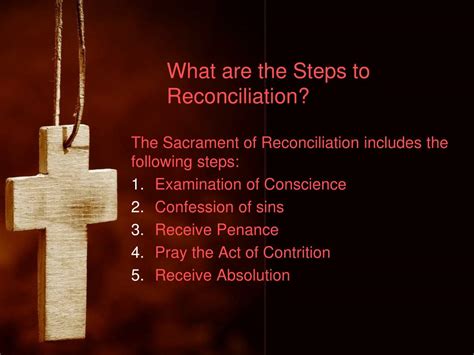 Working Towards Reconciliation and Forgiveness: Essential Steps on the Path to Healing